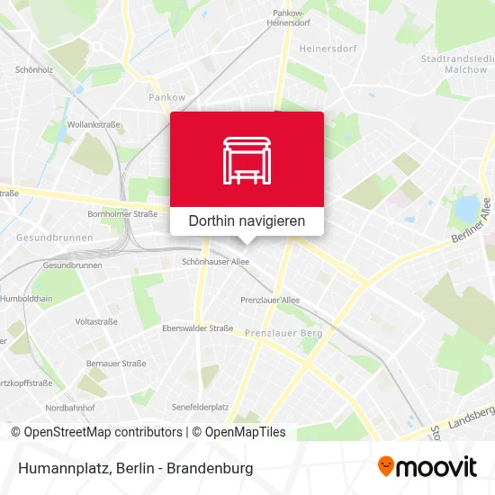 Humannplatz Karte