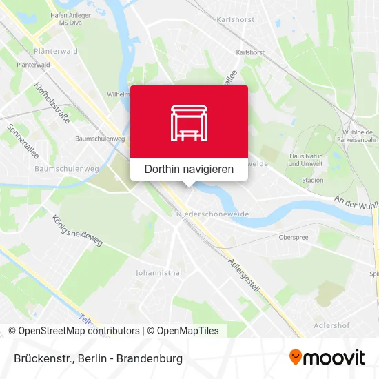 Brückenstr. Karte