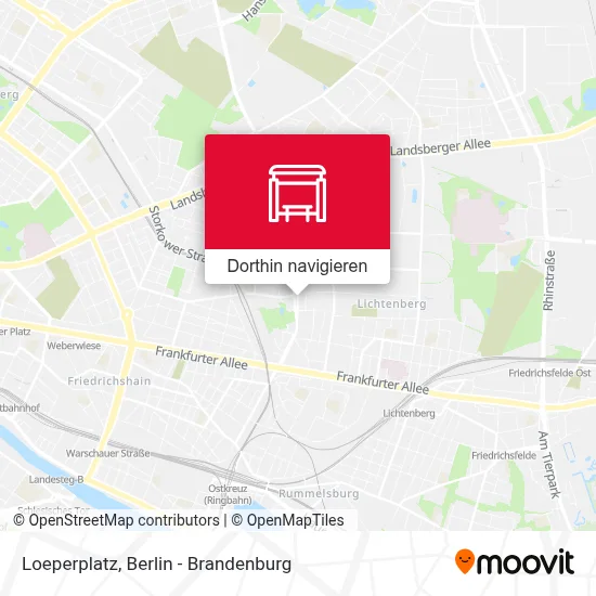 Loeperplatz Karte