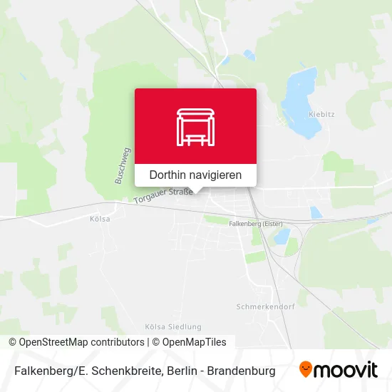 Falkenberg/E. Schenkbreite Karte