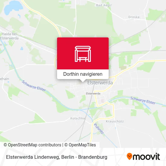 Elsterwerda Lindenweg Karte