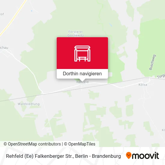 Rehfeld (Ee) Falkenberger Str. Karte