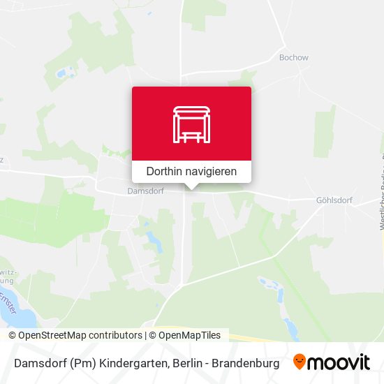 Damsdorf (Pm) Kindergarten Karte