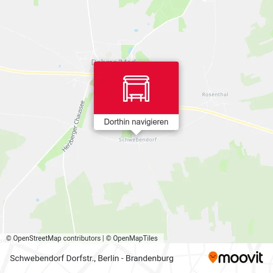 Schwebendorf Dorfstr. Karte