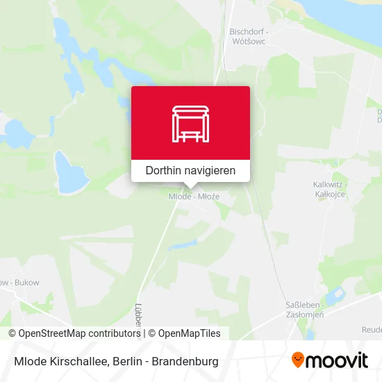 Mlode Kirschallee Karte