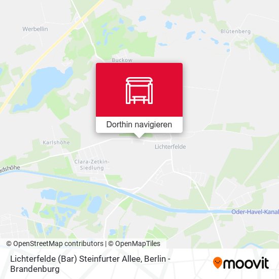 Lichterfelde (Bar) Steinfurter Allee Karte