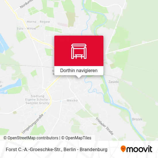 Forst C.-A.-Groeschke-Str. Karte
