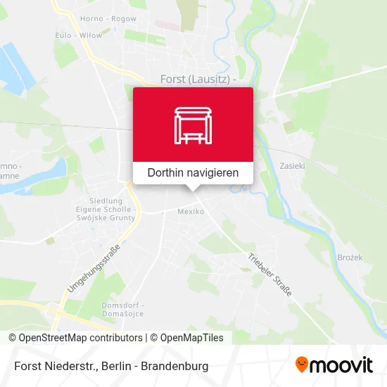 Forst Niederstr. Karte