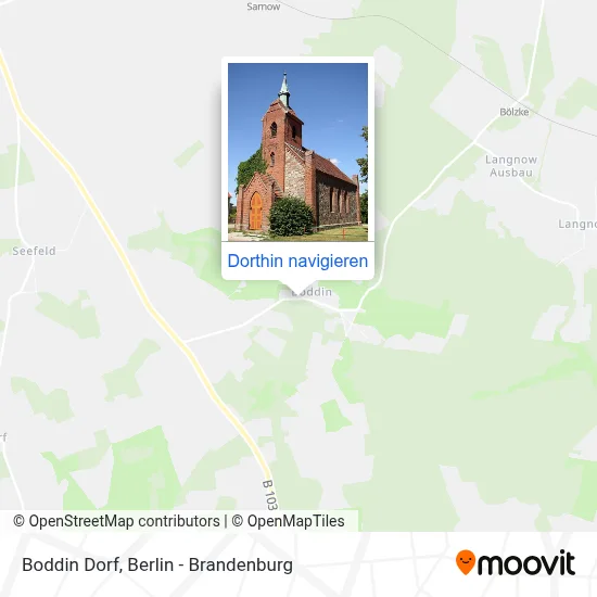 Boddin Dorf Karte