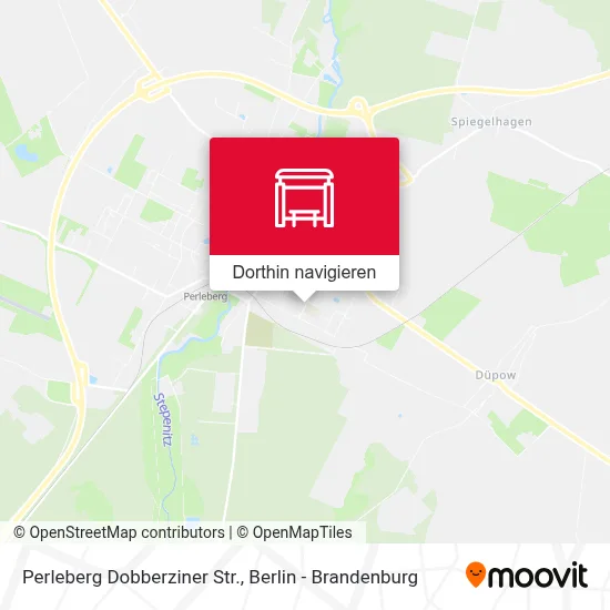 Perleberg Dobberziner Str. Karte