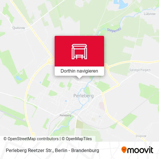 Perleberg Reetzer Str. Karte