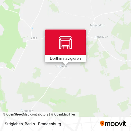 Strigleben Karte