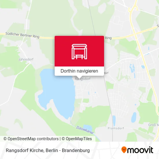 Rangsdorf Kirche Karte