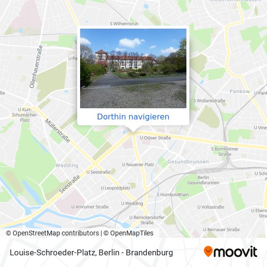 Louise-Schroeder-Platz Karte