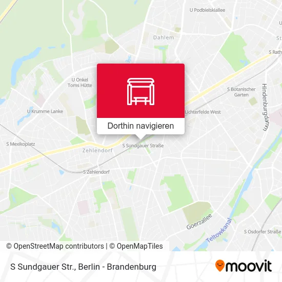 S Sundgauer Str. Karte