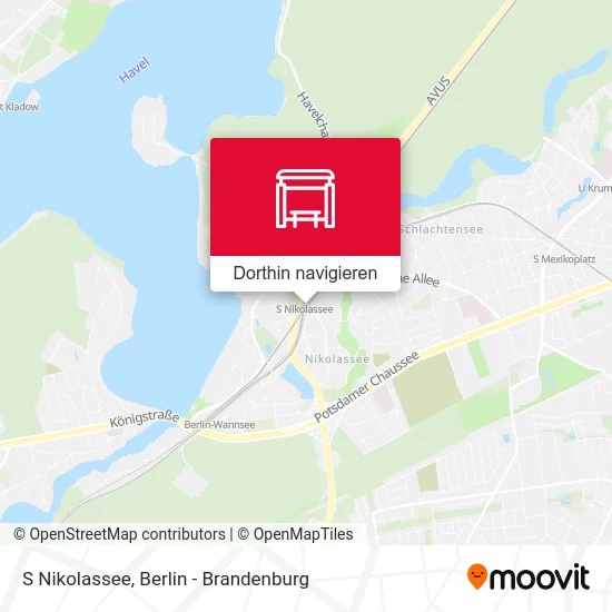 S Nikolassee Karte