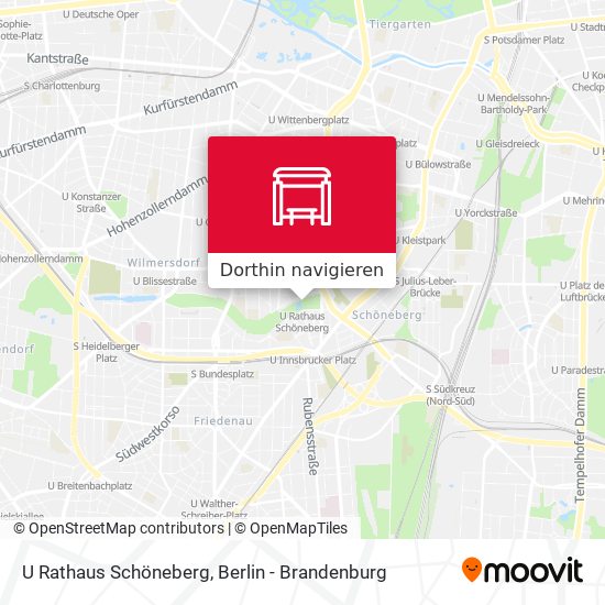 U Rathaus Schöneberg Karte