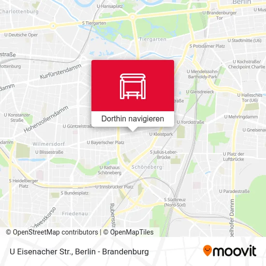 U Eisenacher Str. Karte