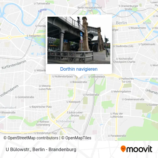 U Bülowstr. Karte