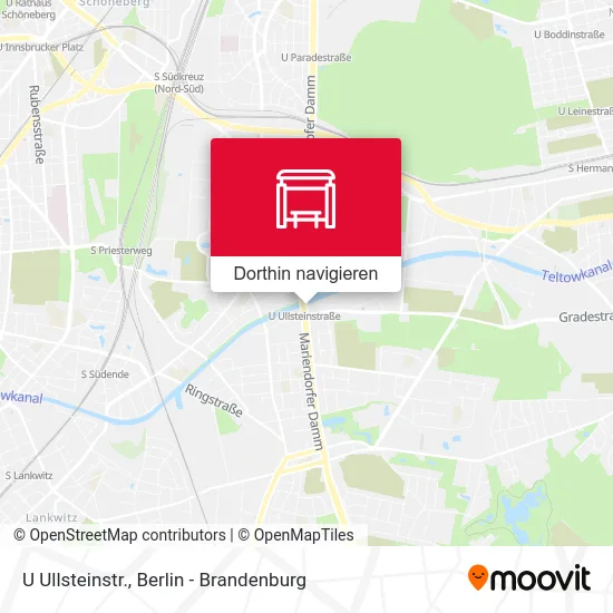 U Ullsteinstr. Karte