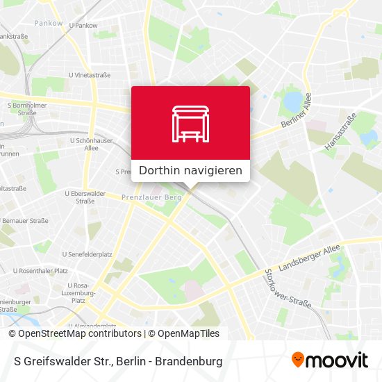 S Greifswalder Str. Karte