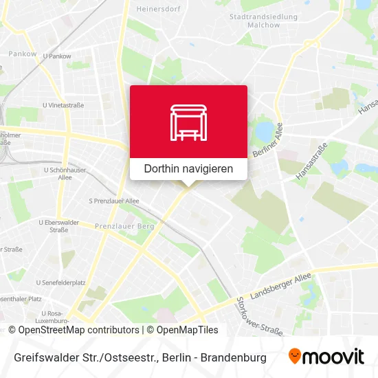 Greifswalder Str./Ostseestr. Karte