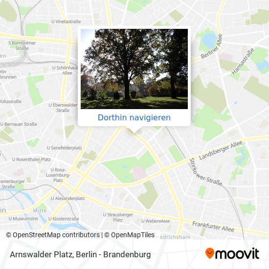 Arnswalder Platz Karte