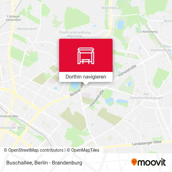 Buschallee Karte
