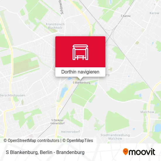 S Blankenburg Karte