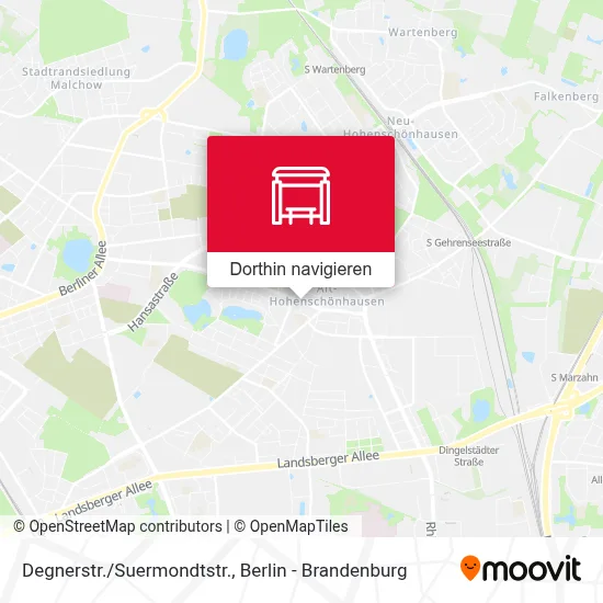 Degnerstr./Suermondtstr. Karte