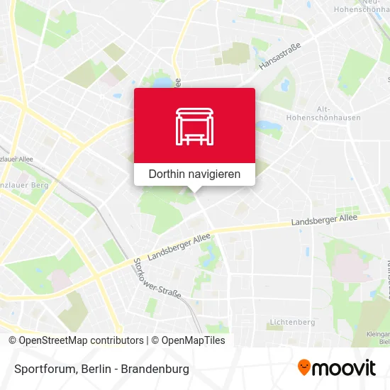 Sportforum Karte