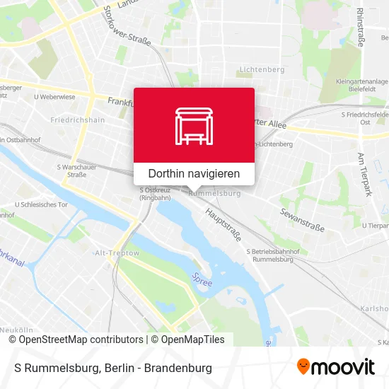 S Rummelsburg Karte