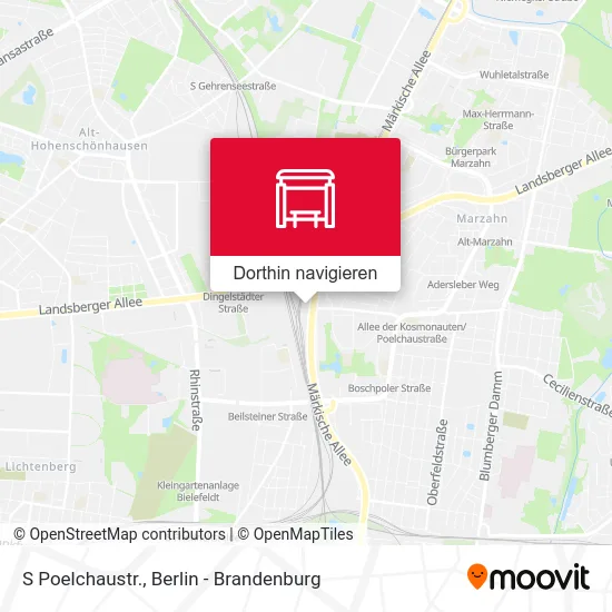 S Poelchaustr. Karte