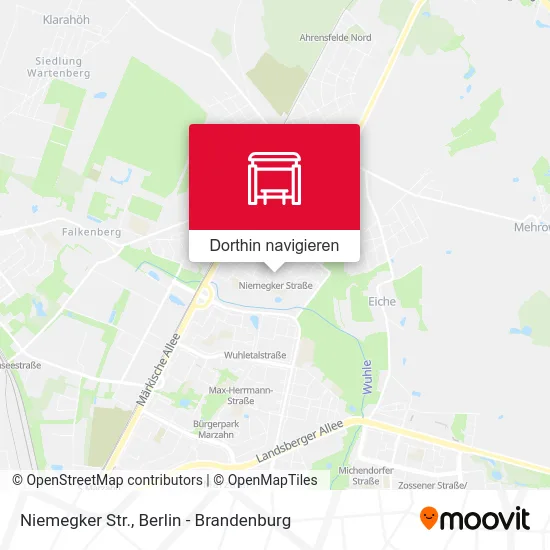 Niemegker Str. Karte