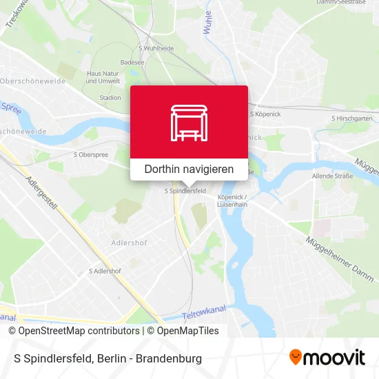 S Spindlersfeld Karte