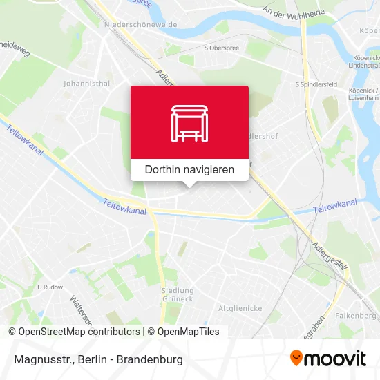 Magnusstr. Karte
