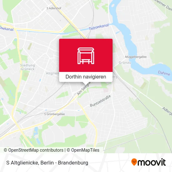 S Altglienicke Karte