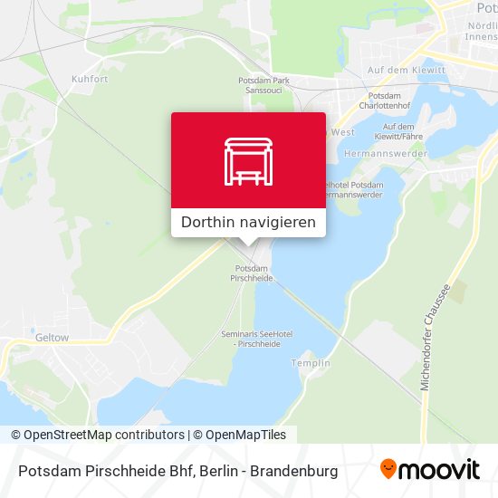 Potsdam Pirschheide Bhf Karte