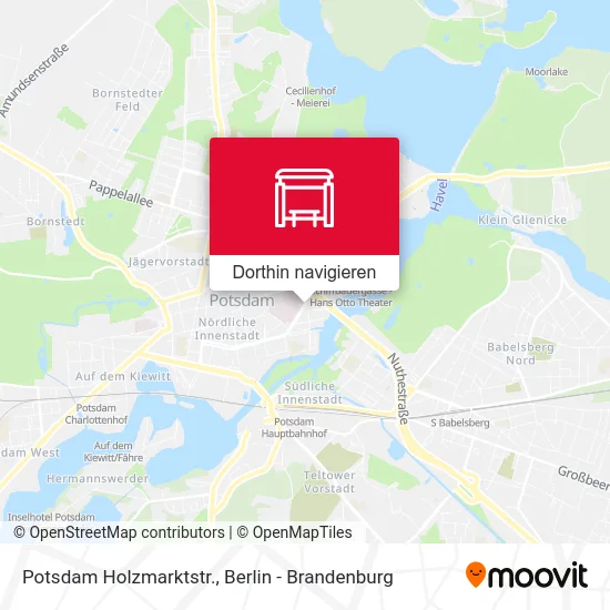 Potsdam Holzmarktstr. Karte