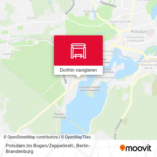 Potsdam Im Bogen/Zeppelinstr. Karte