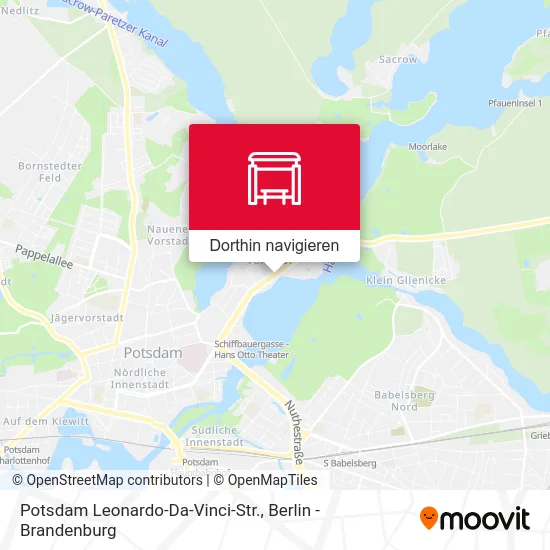 Potsdam Leonardo-Da-Vinci-Str. Karte