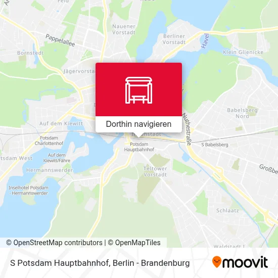 S Potsdam Hauptbahnhof Karte