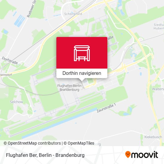 Flughafen Ber Karte