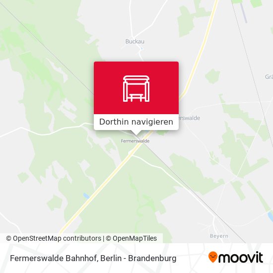 Fermerswalde Bahnhof Karte