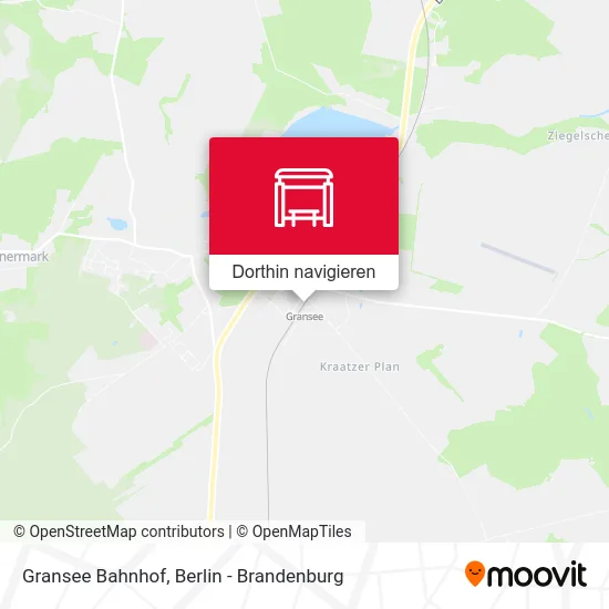 Gransee Bahnhof Karte