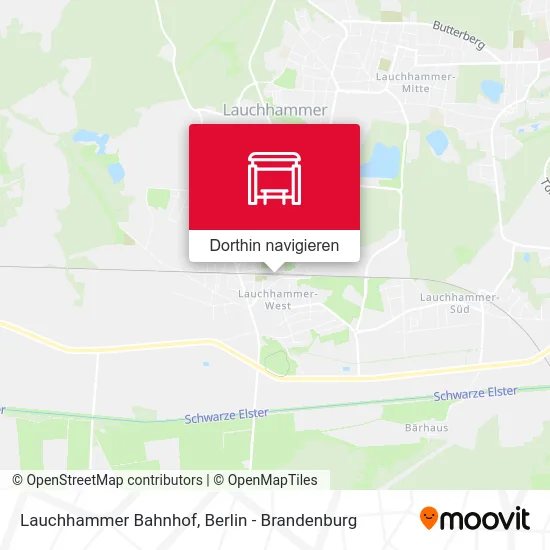 Lauchhammer Bahnhof Karte