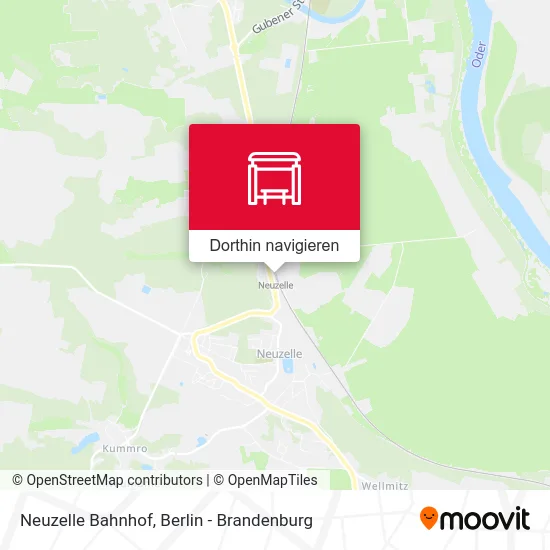 Neuzelle Bahnhof Karte