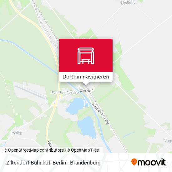 Ziltendorf Bahnhof Karte