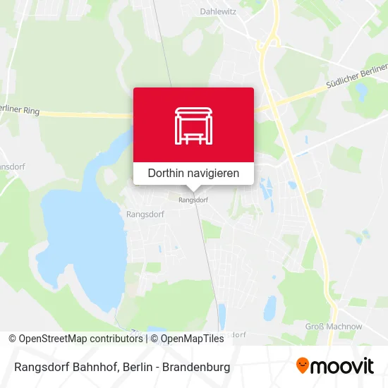 Rangsdorf Bahnhof Karte