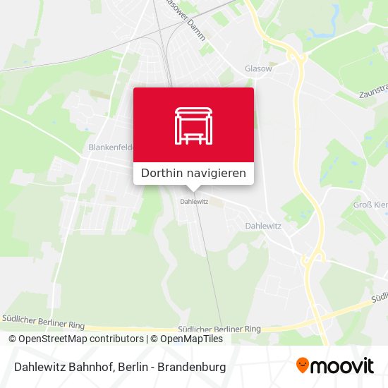 Dahlewitz Bahnhof Karte